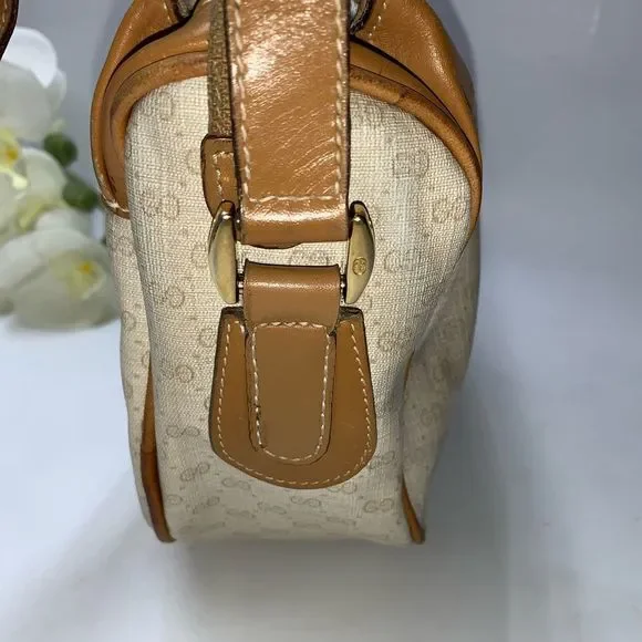 Gucci Tan and Cream Crossbody Bag - Picture 4 of 12